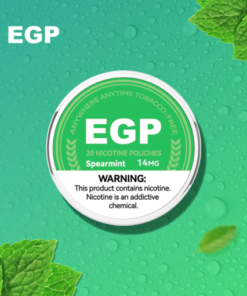 Buy EGP Nicotine Pouches – Spearmint (14mg) Online