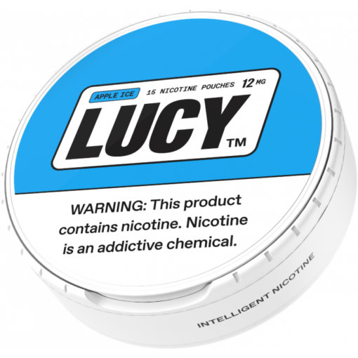 Buy LUCY Apple Ice 12mg Nicotine Pouches Online