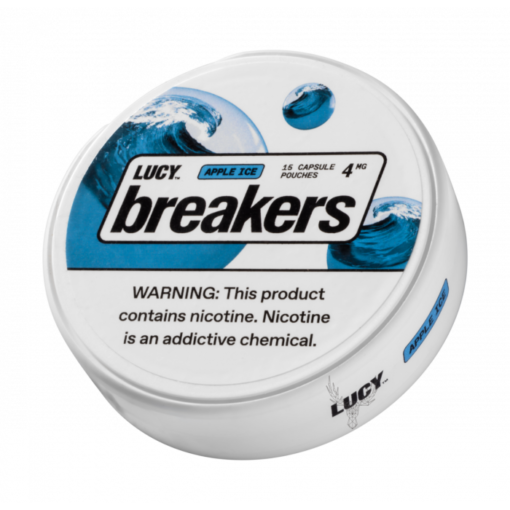 Buy LUCY Breakers Apple Ice 4mg Nicotine Pouches Online