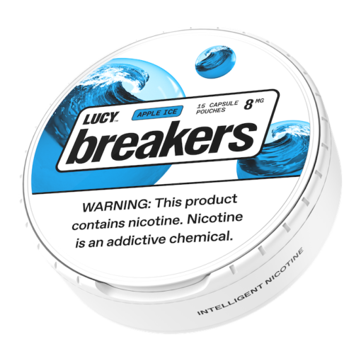 Buy LUCY Breakers Apple Ice 8mg Nicotine Pouches Online