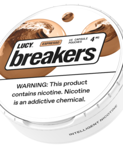 Buy LUCY Breakers Espresso 4mg Nicotine Pouches Online