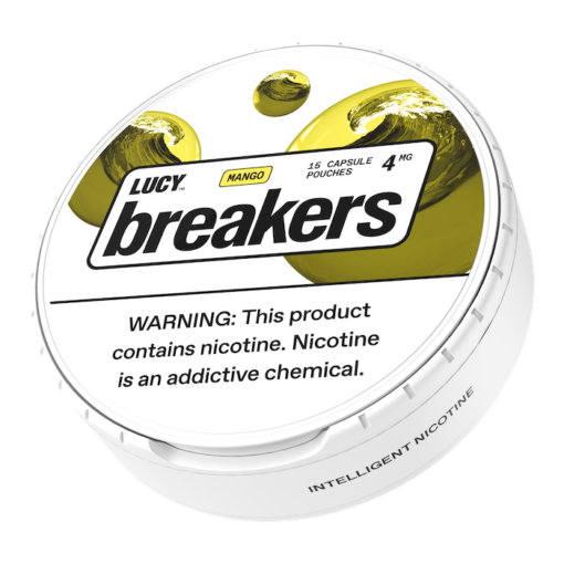 Buy LUCY Breakers Mango 4mg Nicotine Pouches Online