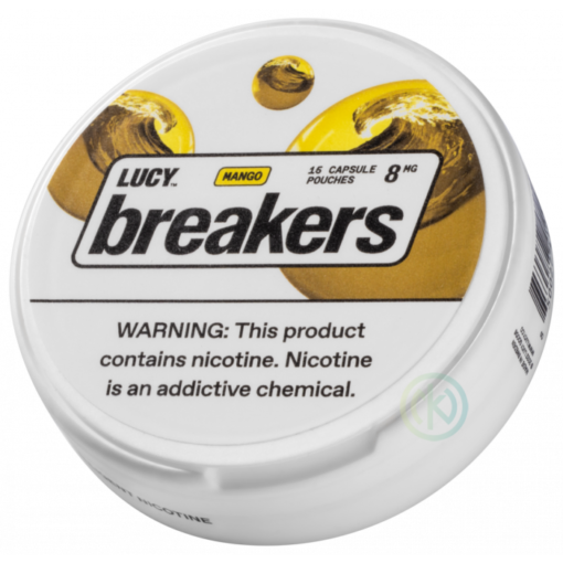 Buy LUCY Breakers Mango 8mg Nicotine Pouches Online