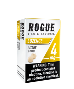  Buy Rogue Citrus 4MG Lozenges Online