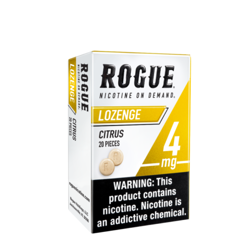  Buy Rogue Citrus 4MG Lozenges Online