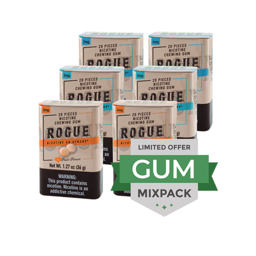 Buy Rogue Nicotine Gum Mixpack Online