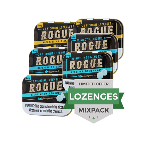 Buy Rogue Nicotine Lozenges Mixpack Online