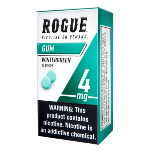 Buy Rogue Wintergreen 4MG Nicotine gum Online